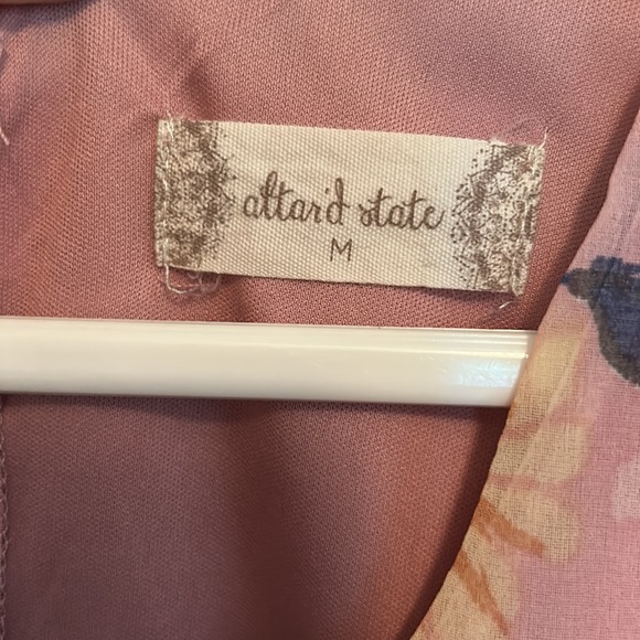 NWOT altard state floral long sleeve romper - Picture 4 of 5